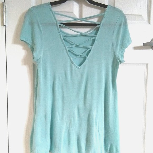 Criss Cross Back Top - Picture 2 of 7